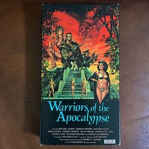Warriors of the apocalypse 1985 film (1992 vhs)